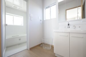 甲府リバーサイドタウン建売洗面所・バス