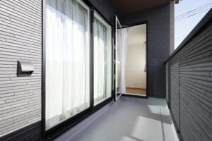 甲府リバーサイドタウン建売ベランダ